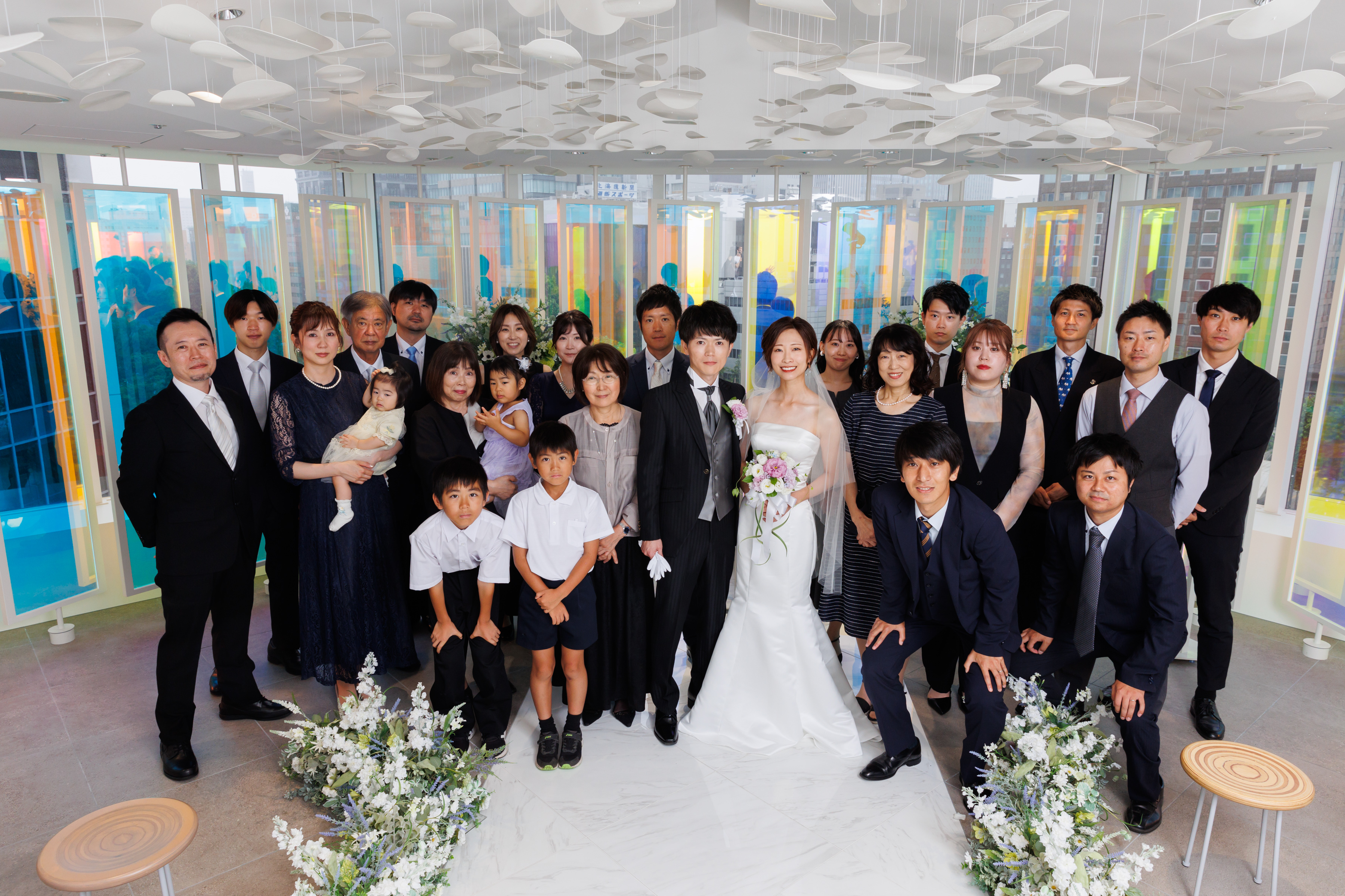 ゲストを呼んで叶えるフォトウェディング♪